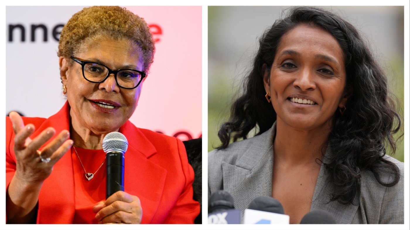 Bass and Raman Advance to November Runoff in LA Mayor's Race