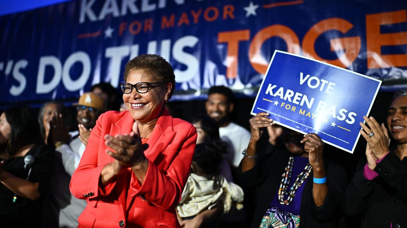 Bass Clinches Runoff Spot in LA Mayoral Race; Pratt Holds Narrow Lead Over Raman