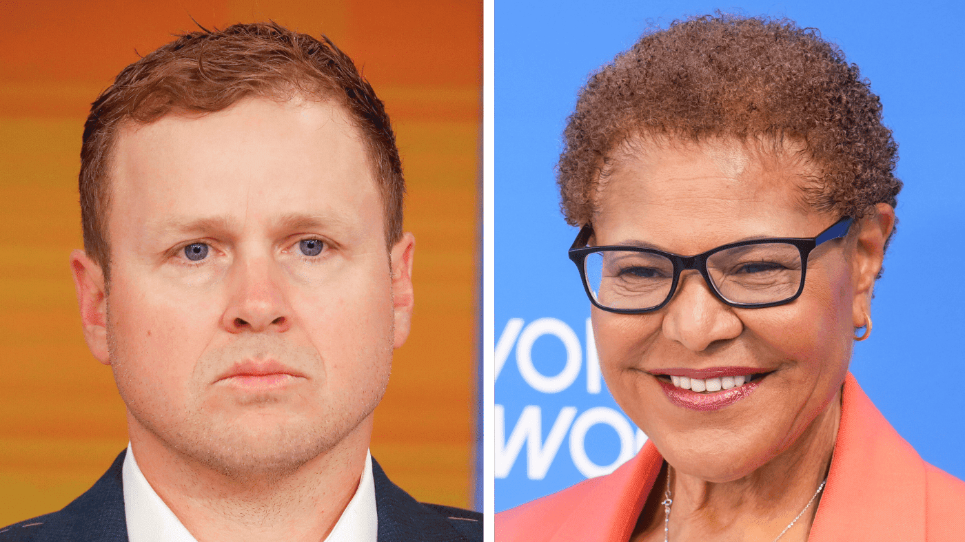 Bass Slams Pratt's AI Ads as 'Violent Trend' in LA Mayor Race