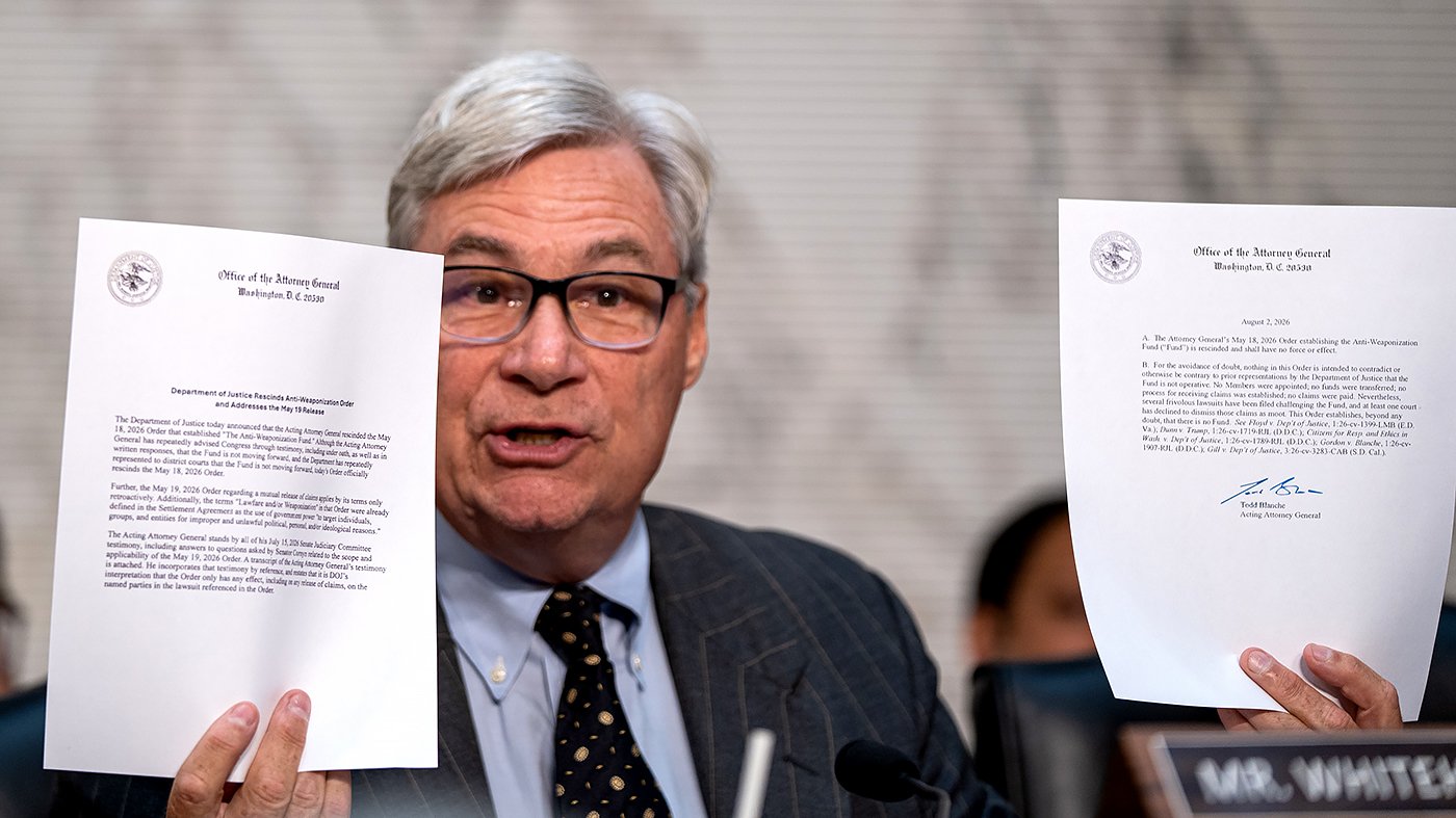 Blanche Deal Faces Democratic Fire Over Fund Revival and Trump Tax Shield