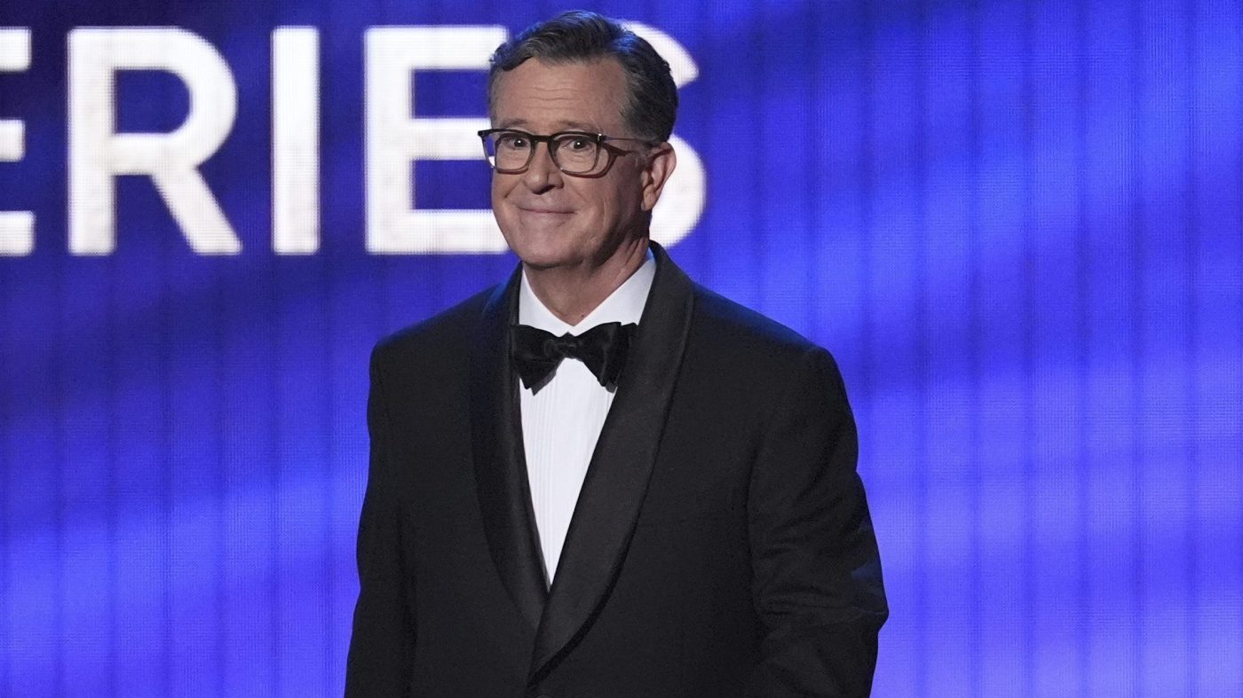 Colbert Deflects on CBS Slot Replacement, Jokes About Letterman