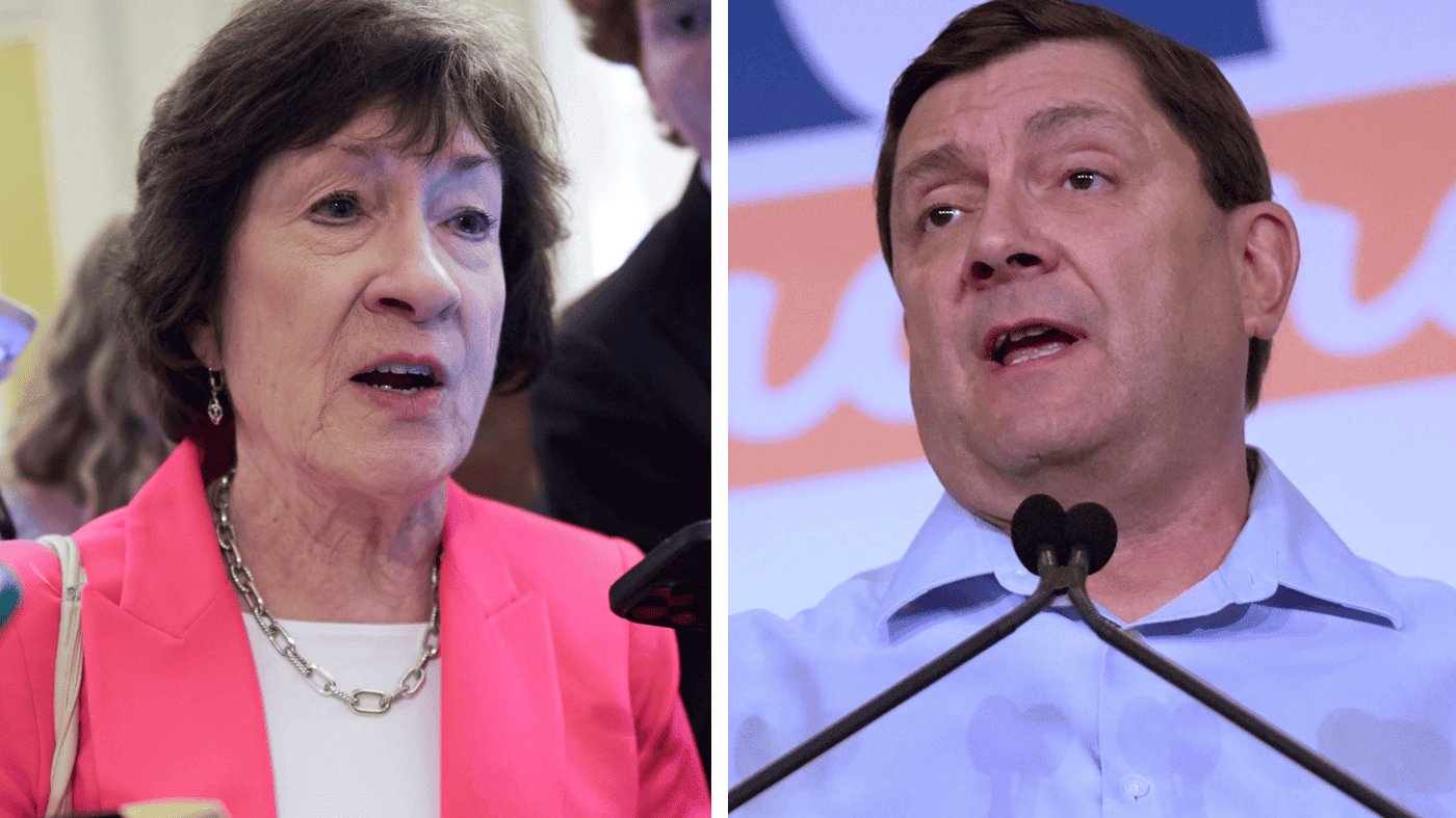 Collins and Jackson Clash Over Canada Tariffs in Fiery Maine Senate Debate