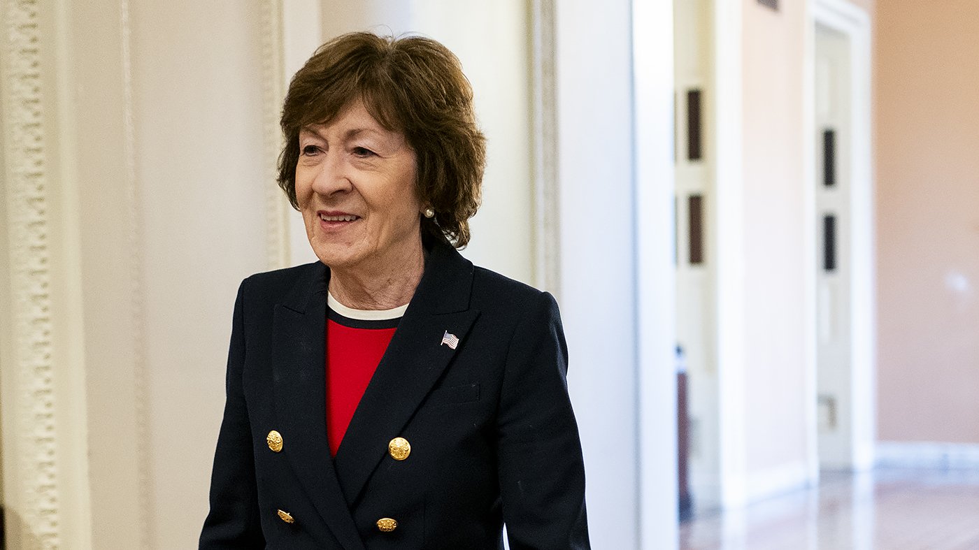 Collins Crosses Party Lines to Support Probe of Insurer Denials