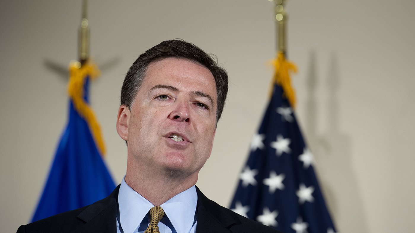 Comey Hits Back at Acting AG Blanche Over Seashell Case Commentary