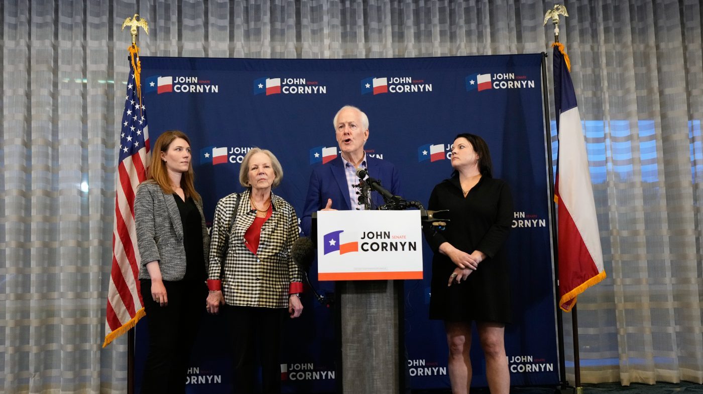 Cornyn Backs GOP Ticket After Losing Texas Senate Runoff to Paxton