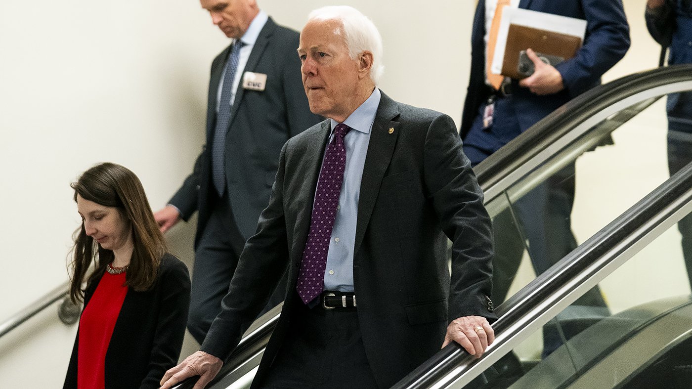 Cornyn Names Texas Highway for Trump in Tight Senate Runoff