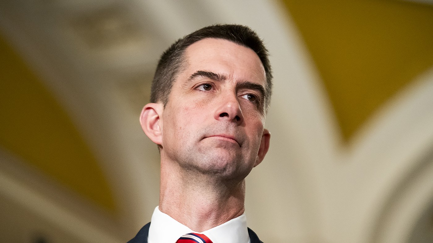 Cotton Blasts DOJ Move to Reclassify Medical Marijuana as 'Wrong Direction'