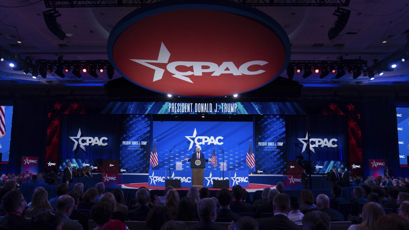CPAC Texas Kicks Off With Trump Absent, GOP Divisions on Iran, and 2028 Shadow Race