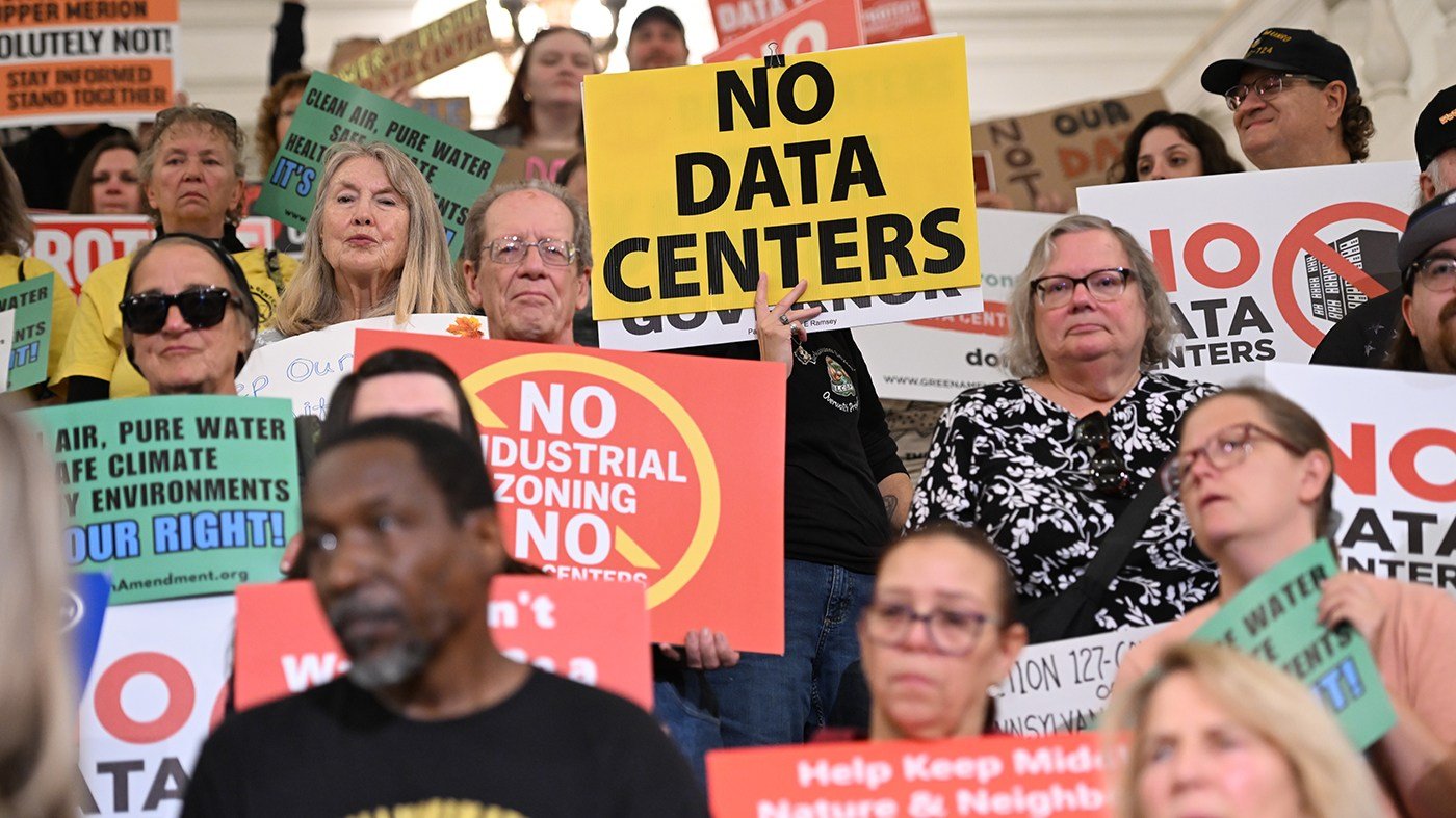 Data Center Backlash Could Upend GOP Strongholds in Ohio and Texas