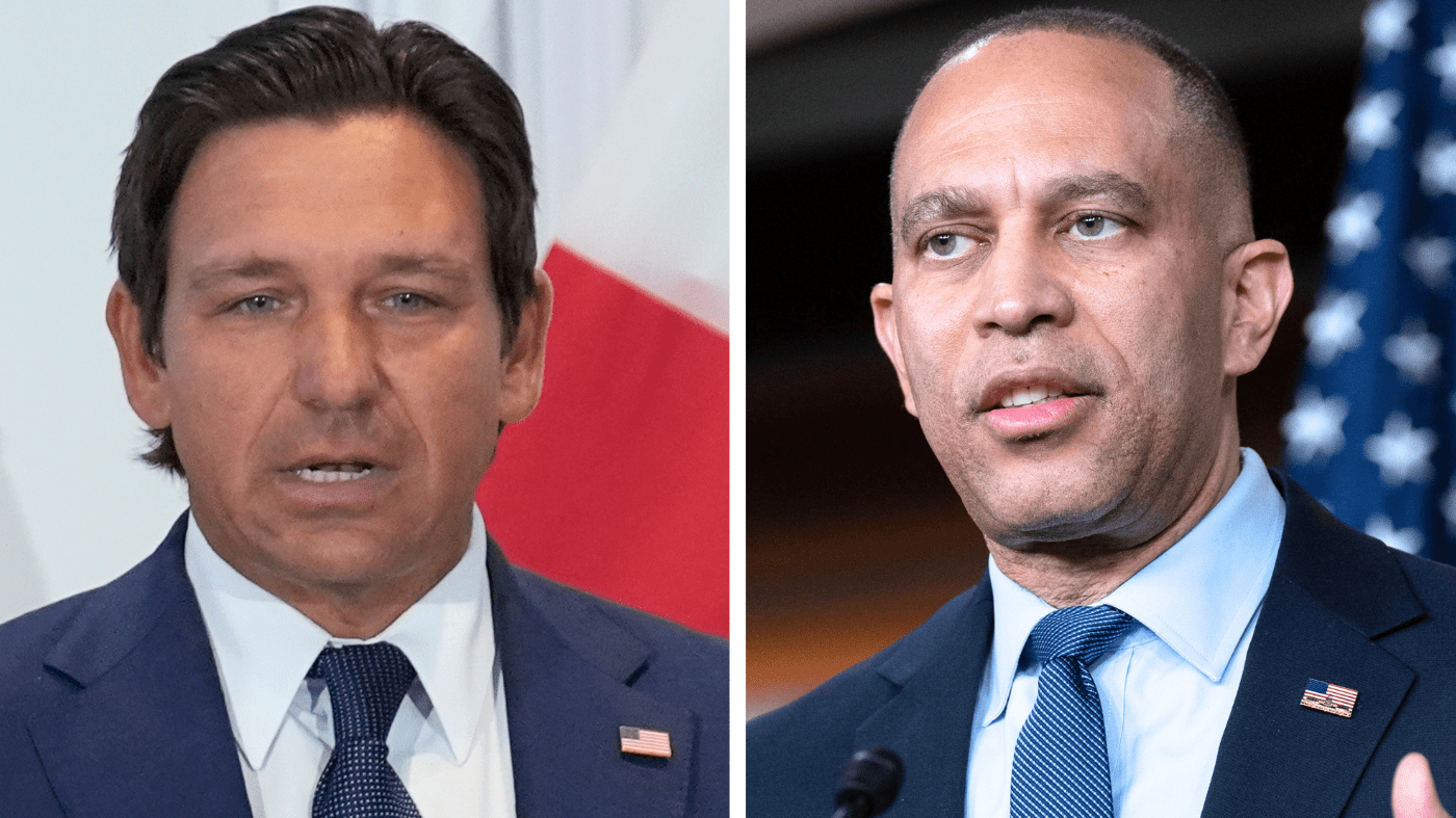 DeSantis Dares Jeffries to Campaign in Florida Amid Redistricting War