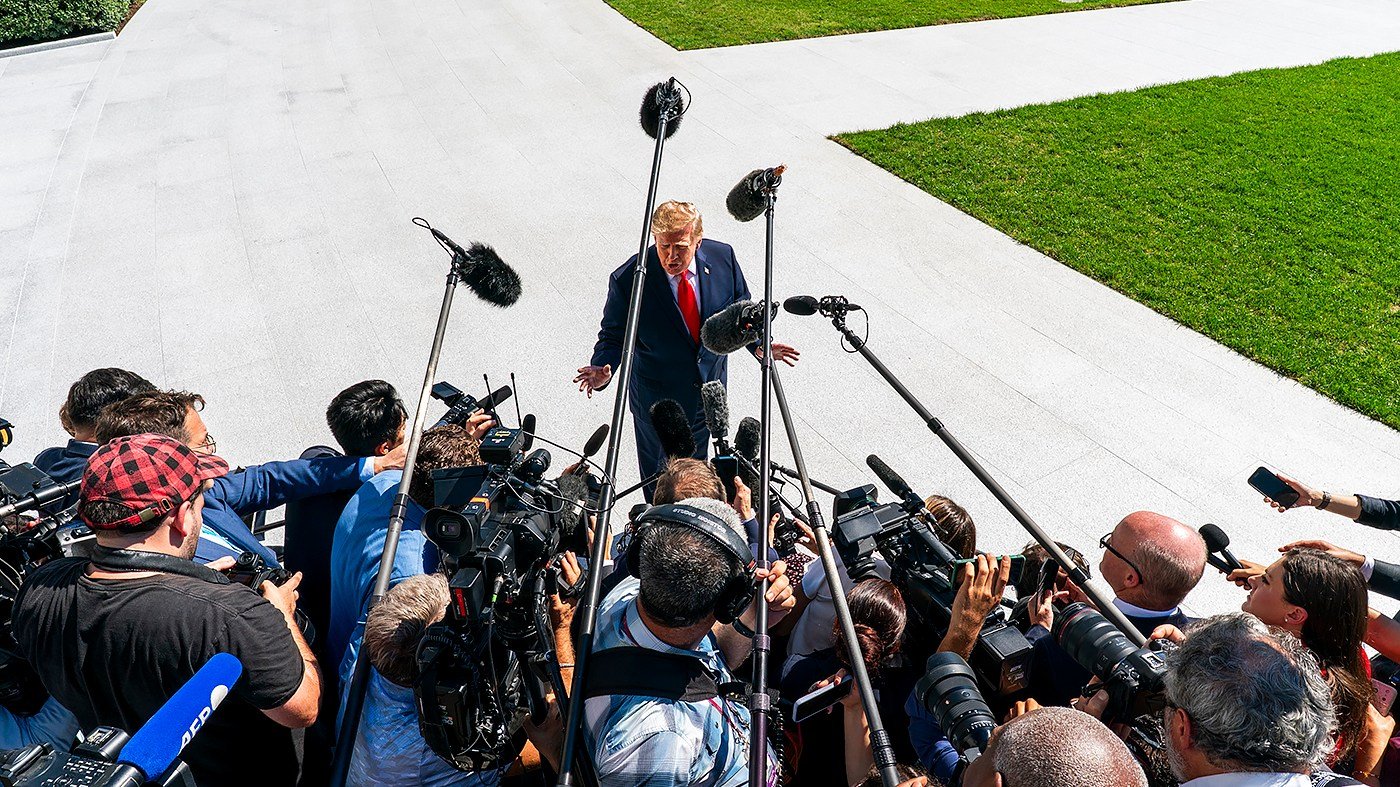 DOJ Opens Antitrust Probe Into TV Networks Over White House Pool Boycott