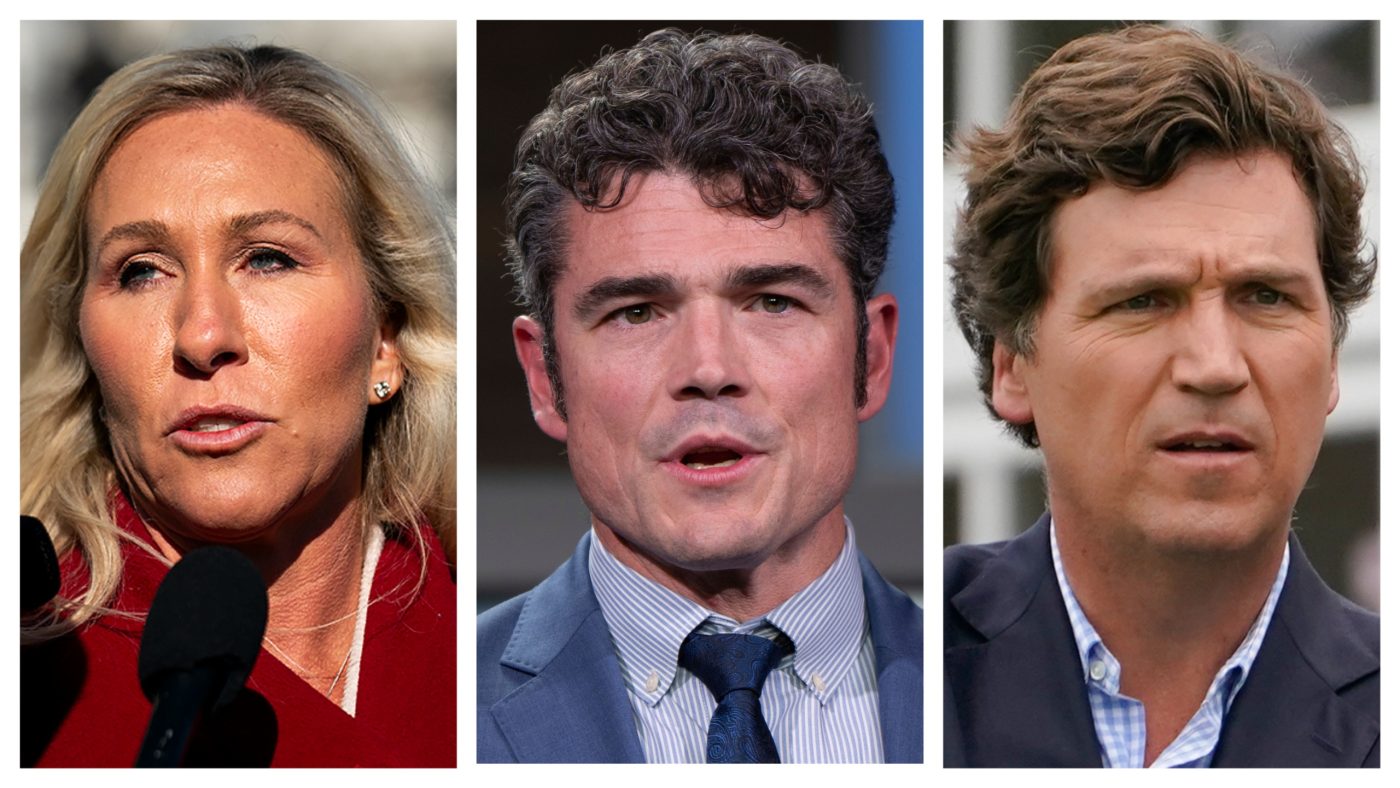 Former Trump Allies Kent, Carlson, Greene Lead 'Shadow MAGA' Revolt Over Iran War