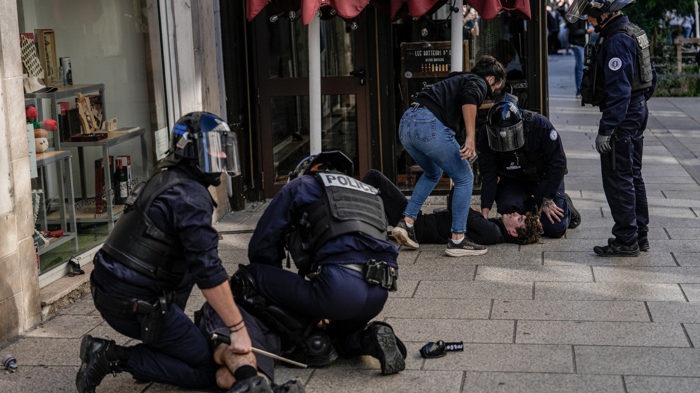 France braces for nationwide student walkout as unrest spreads