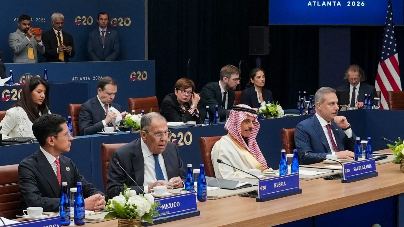 G20 Foreign Ministers Drop Group Photo After Objections to Lavrov