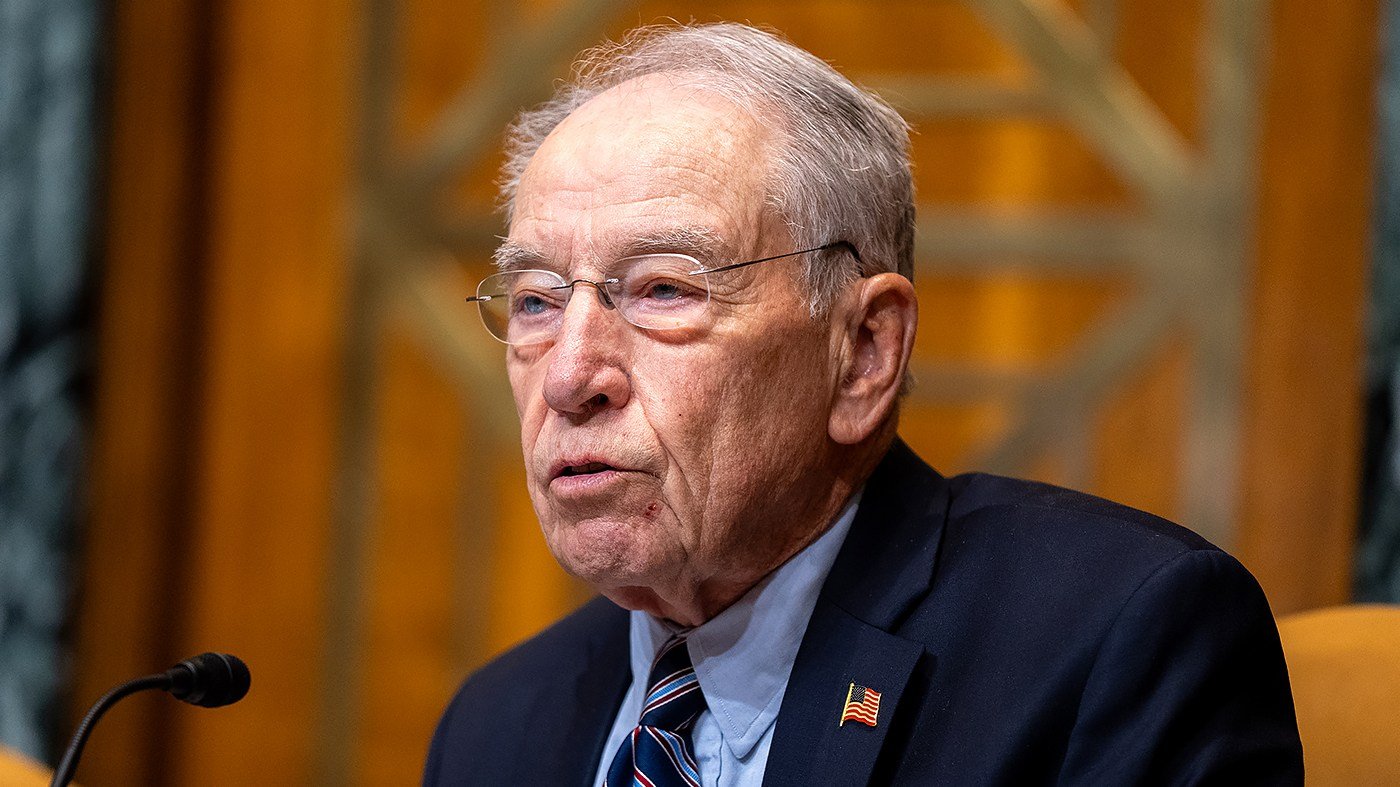 Grassley launches TikTok with tribute to late vacuum Beth
