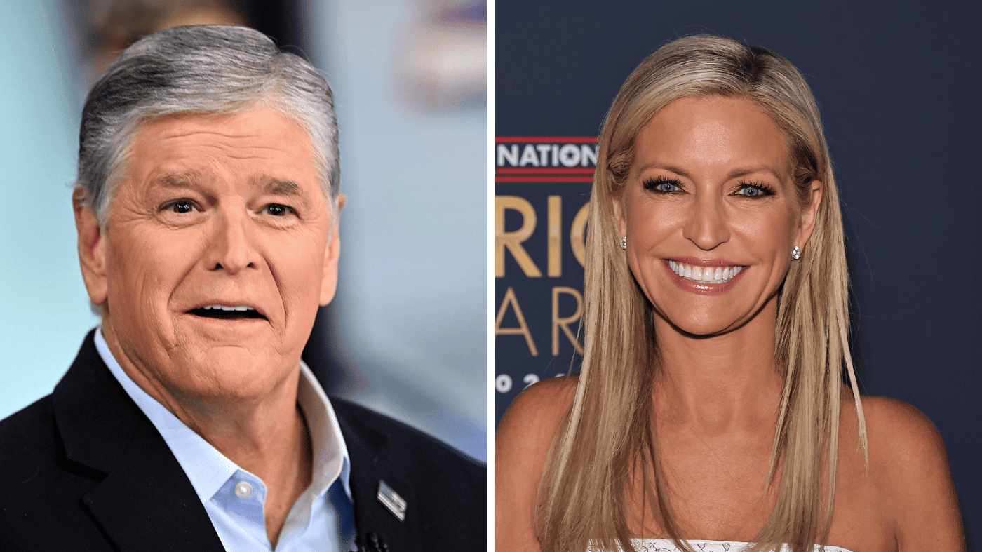 Hannity and Earhardt Celebrate Rehearsal at Mar-a-Lago with Trump