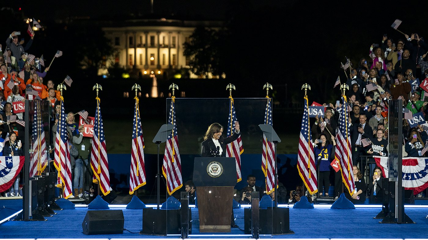 Harris Fuels 2028 Speculation with Strategic Speech at Sharpton Convention