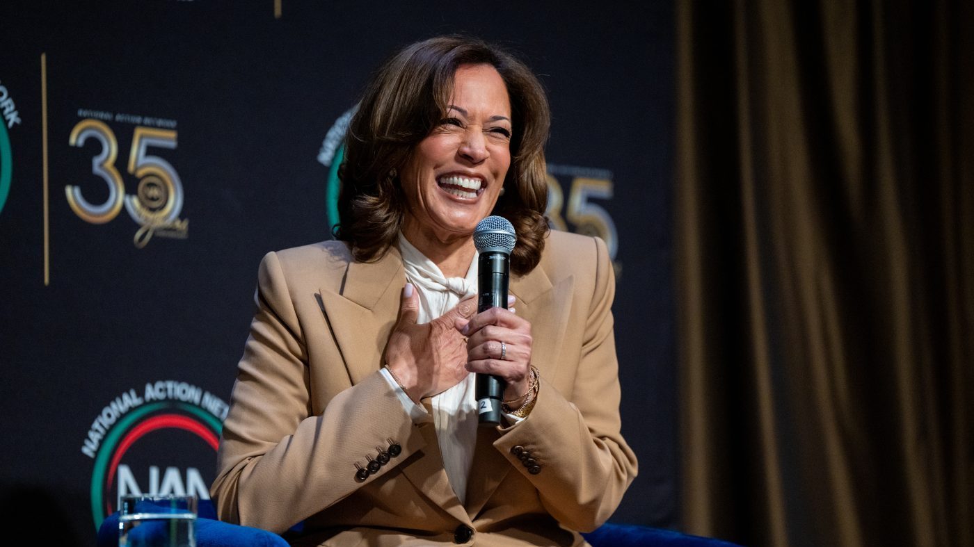 Harris stays mum on 2028 bid, keeps focus on midterms