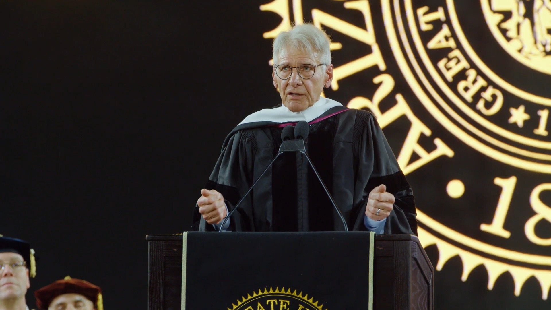 Harrison Ford Tells ASU Grads: 'My Generation Left You a Real Mess,' Urges Activism