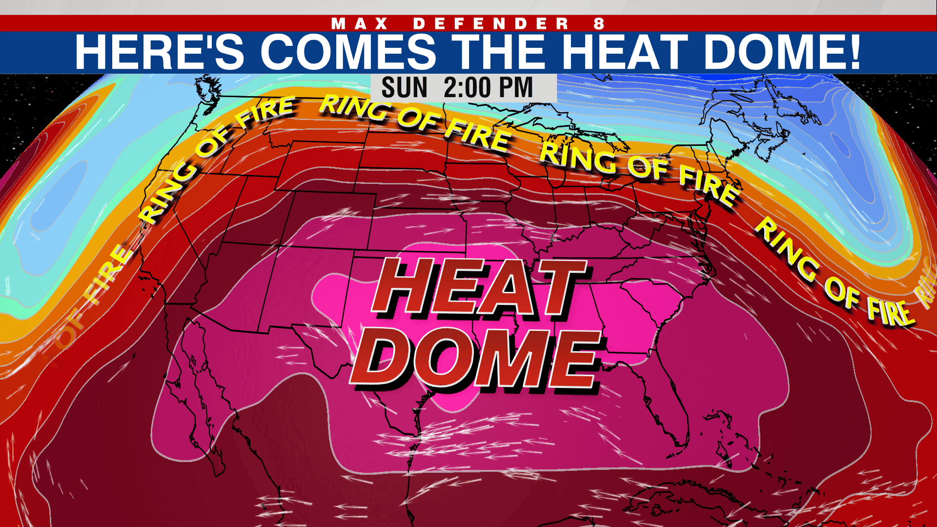 Heat dome to scorch Southeast and Florida, threatening records