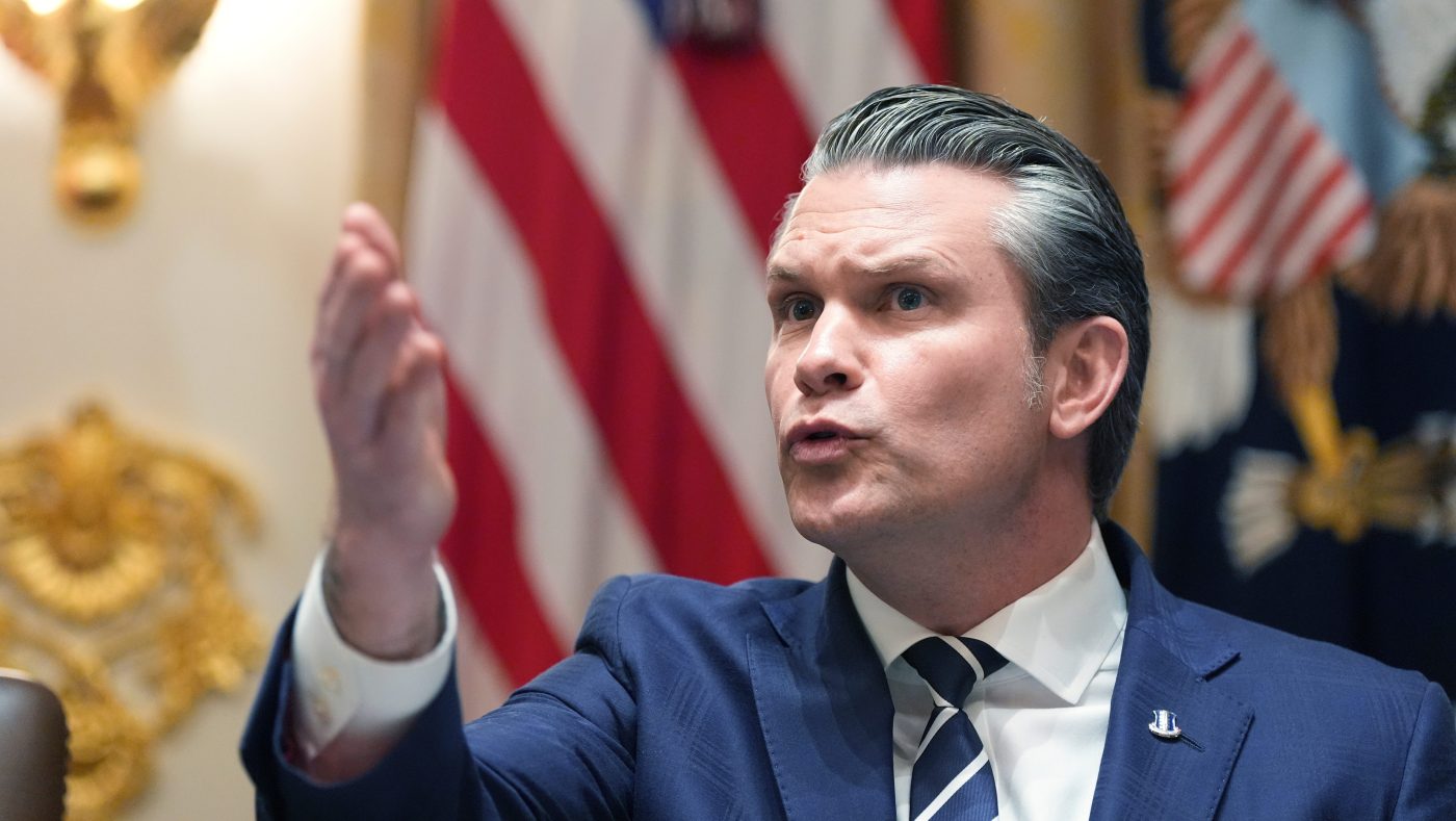 Hegseth Backs Iran Diplomacy While Vowing Pentagon Will Continue 'Negotiating With Bombs'