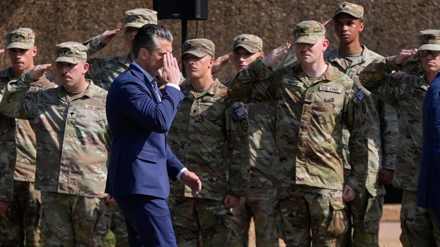 Hegseth Blasts Protesters as 'Ingrates' at DC National Guard Event