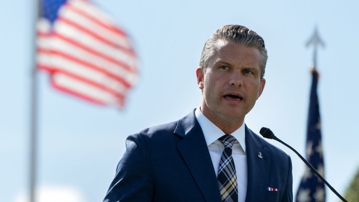 Hegseth greets carrier crew in San Diego after 280-day Middle East deployment