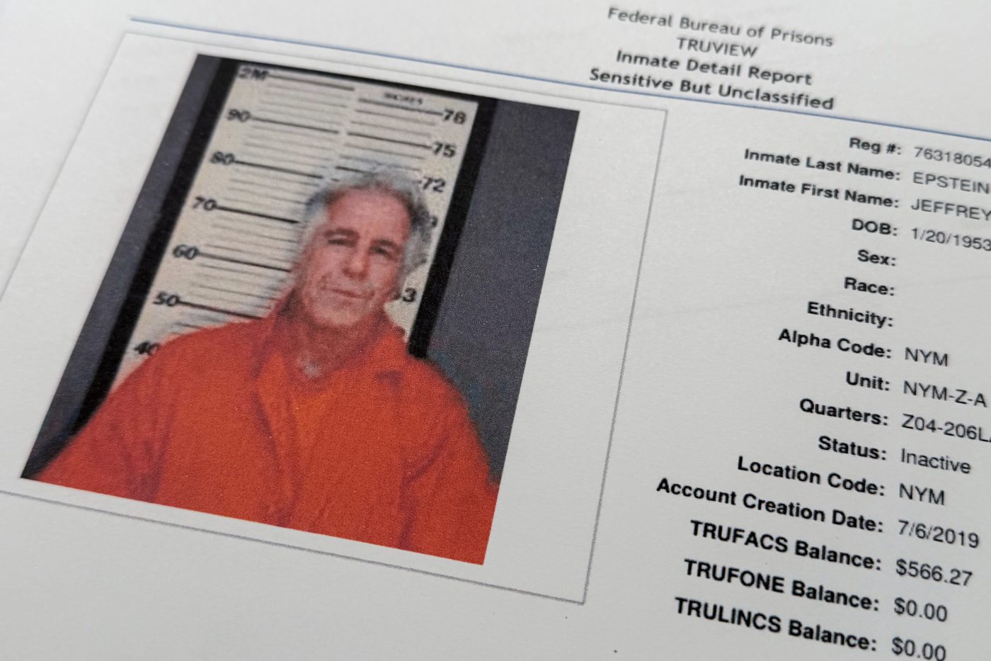 Judge Unseals Epstein's Alleged Suicide Note: 'Found Nothing'