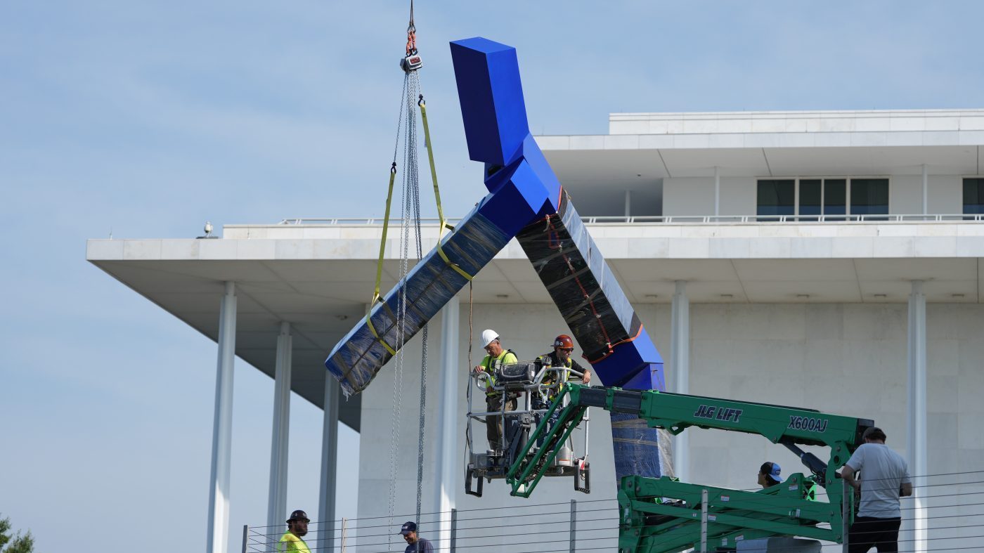 Kennedy Center pulls landmark sculpture amid Trump renovation clash