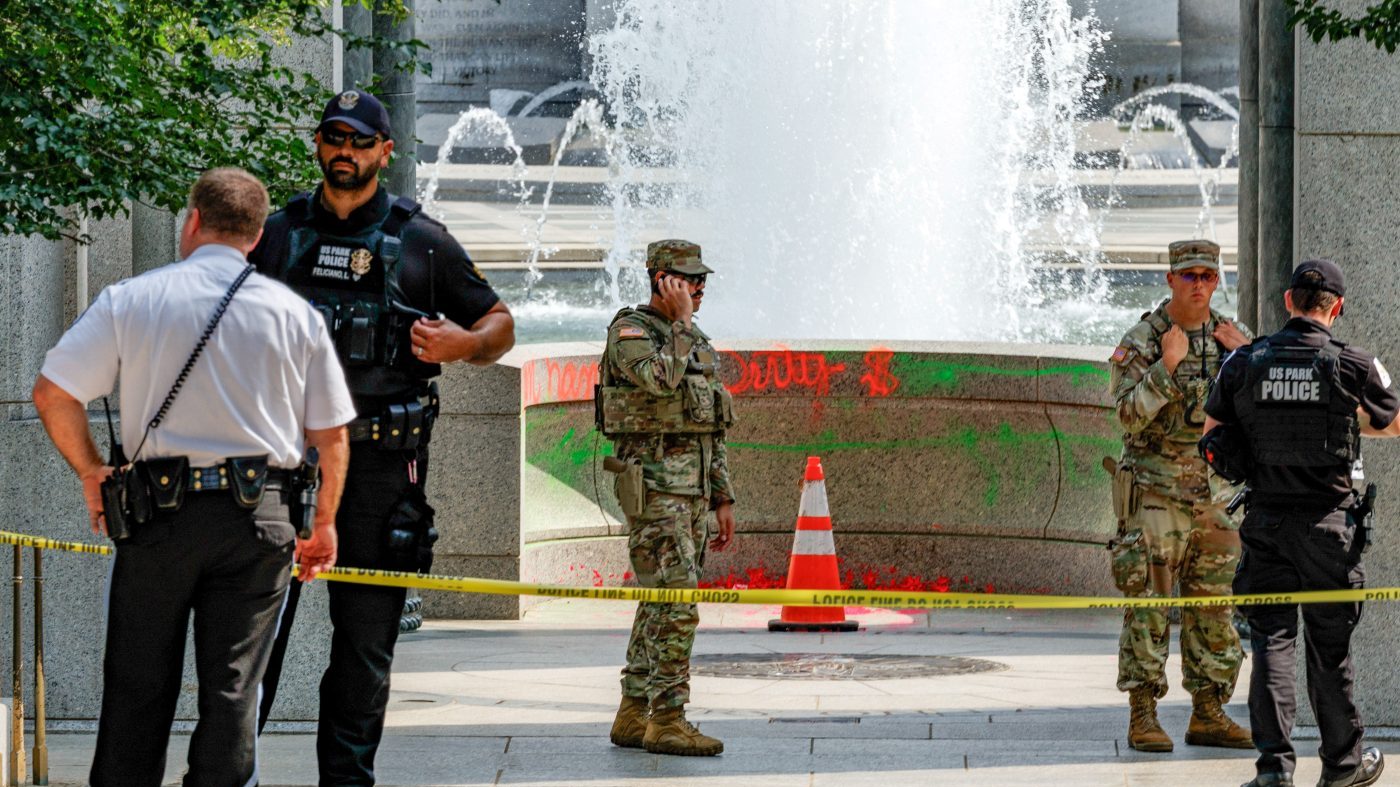 Kentucky Woman Freed on Bond in WWII Memorial Graffiti Case