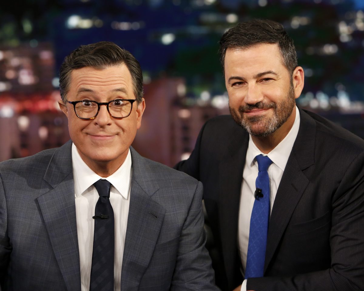 Kimmel Steps Aside for Colbert's Finale, Airing Rerun on CBS Rival's Last Night