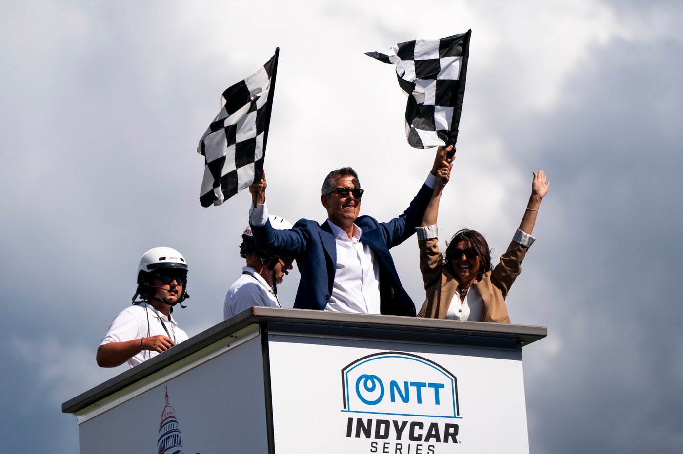Kirkwood Wins Historic DC Grand Prix as Trump Takes Ceremonial Lap