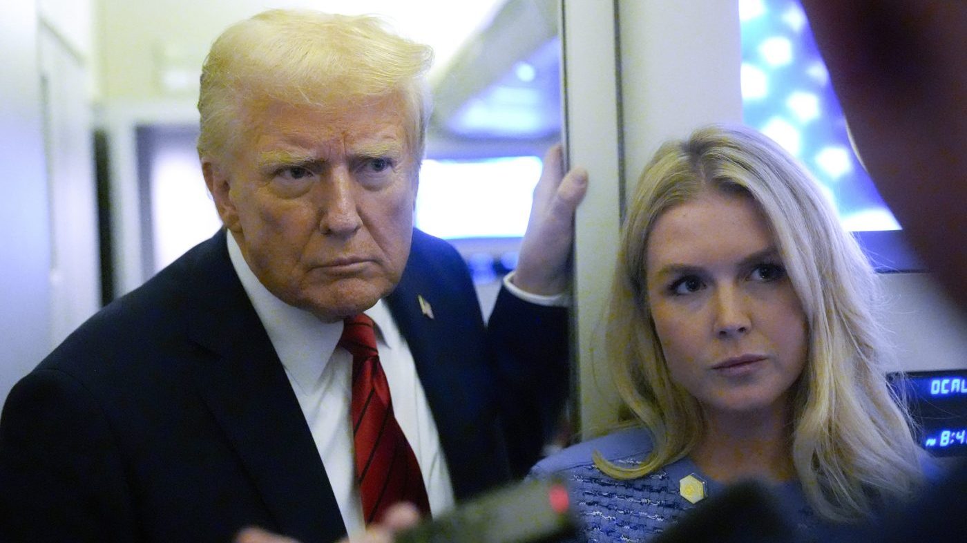 Leavitt exits White House podium to focus on family, Trump says
