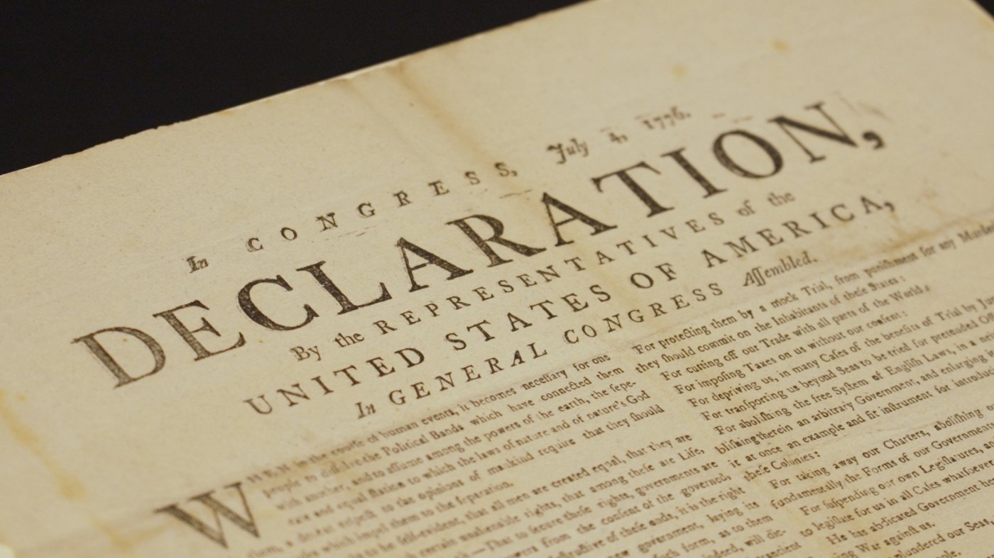 London Holds Four Original Declarations; U.S. Urged to Demand Return