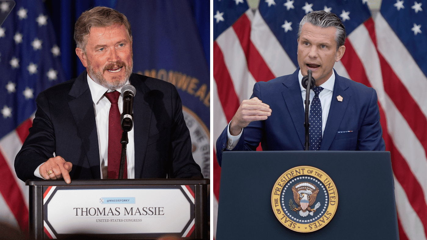 Massie files impeachment articles against Hegseth over Iran strikes