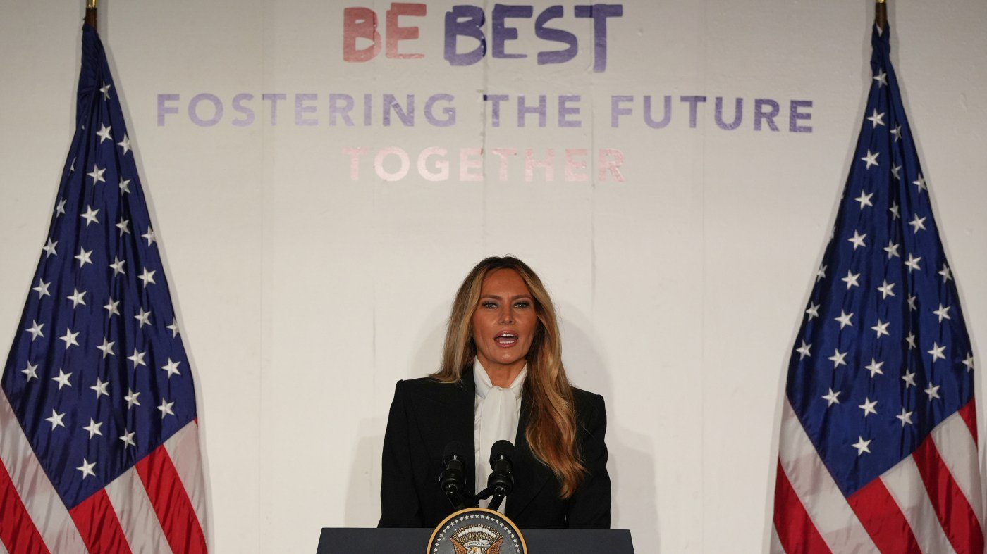 Melania Trump unveils global tech-education coalition at UNGA