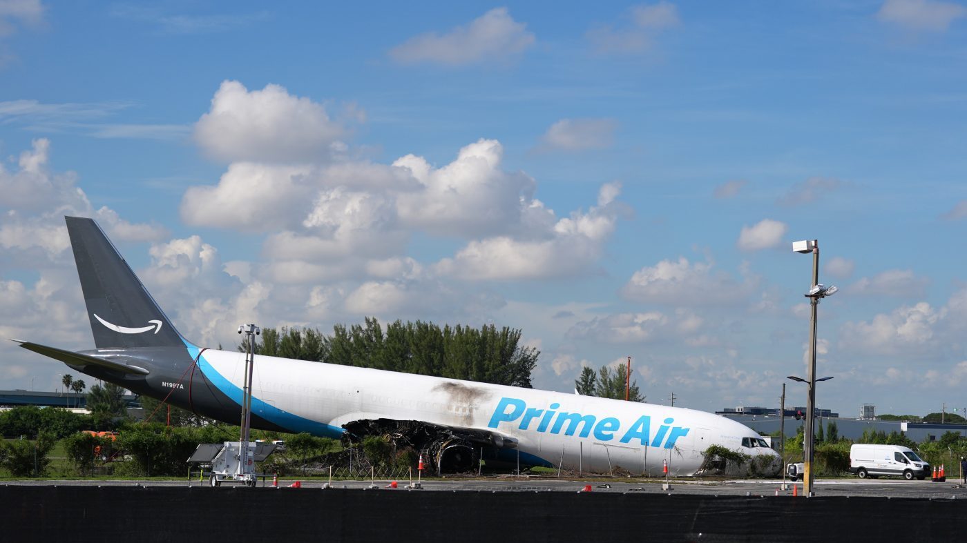 Miami Airport Runways Still Shut After Fatal Amazon Cargo Crash
