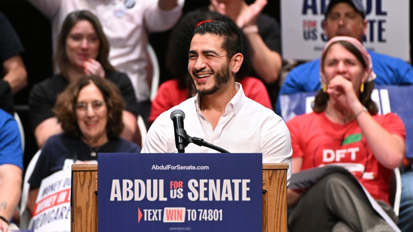 Michigan progressive primary win could imperil Democratic Senate hopes