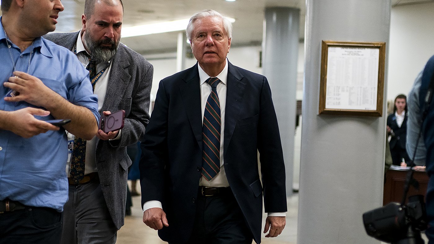 Montana Libertarian Vows to Draft Lindsey Graham Into Conflicts He Advocates