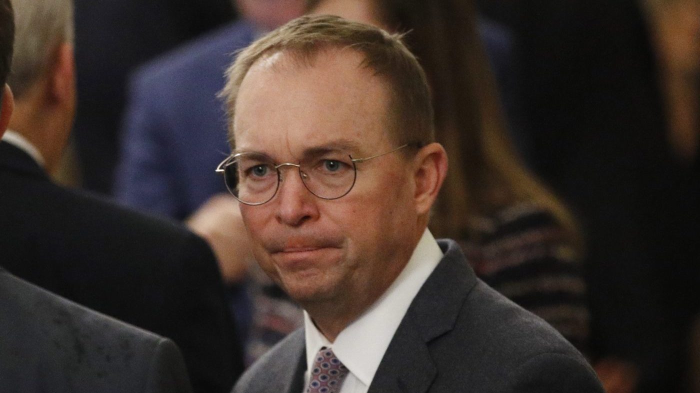 Mulvaney Slams White House Ad as 'Wrong' and a Double Standard