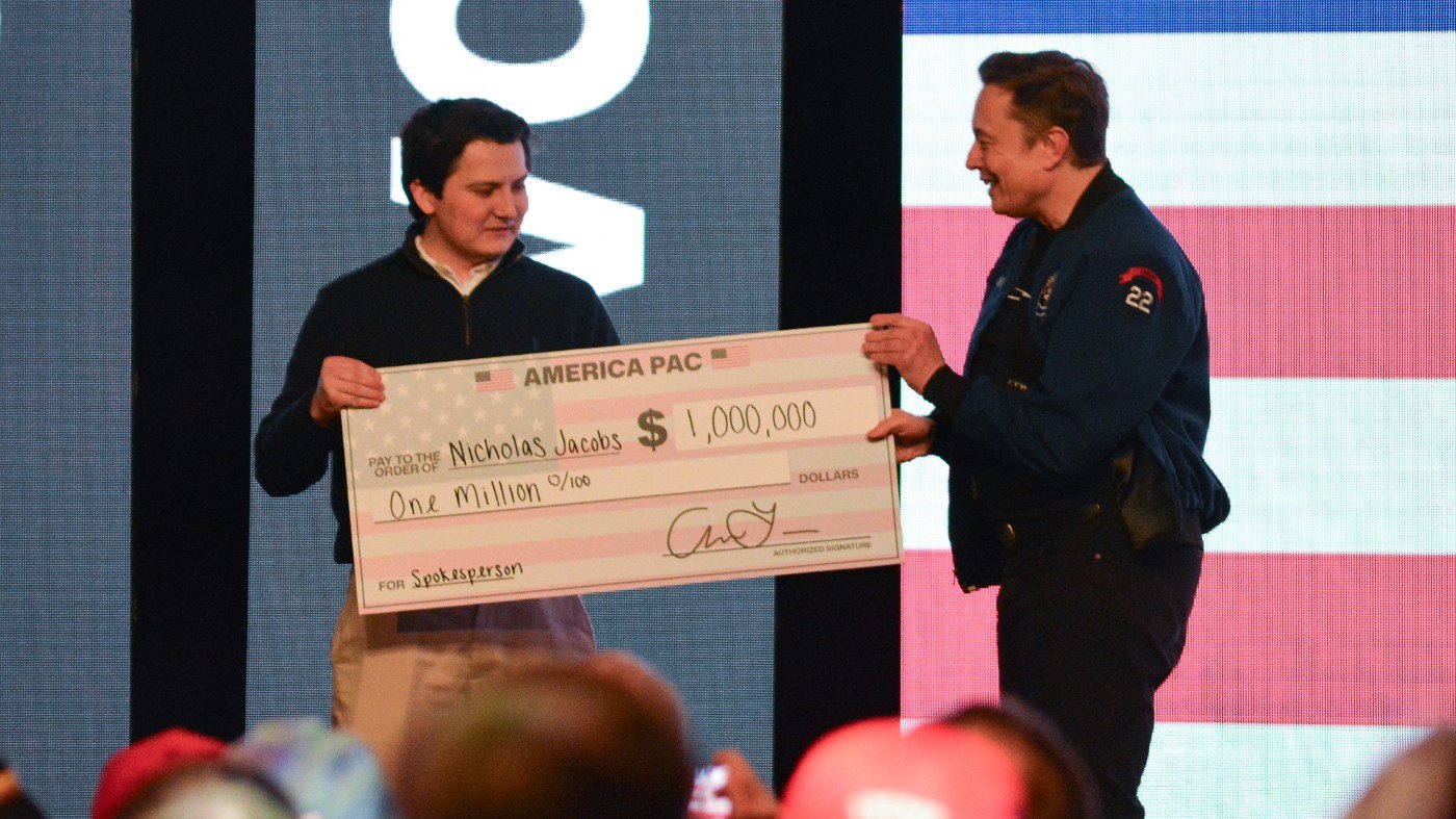 Musk avoids charges in Wisconsin voter giveaway case