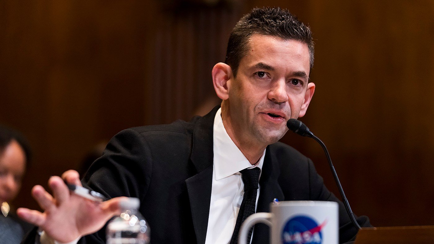 NASA chief lays out timeline for moon base amid space race with China
