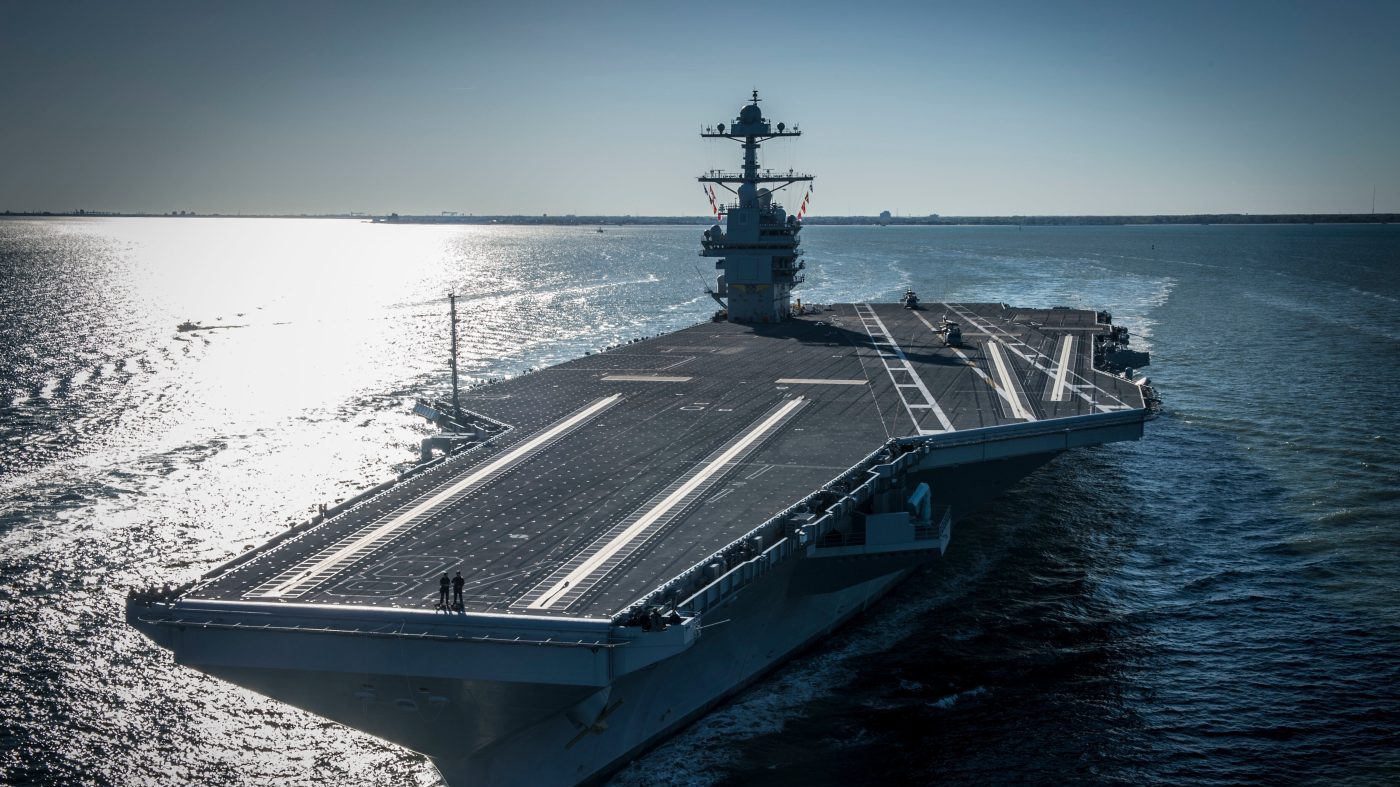 Navy to Tap Nuclear Carrier for Norfolk Base Power in Resilience Test