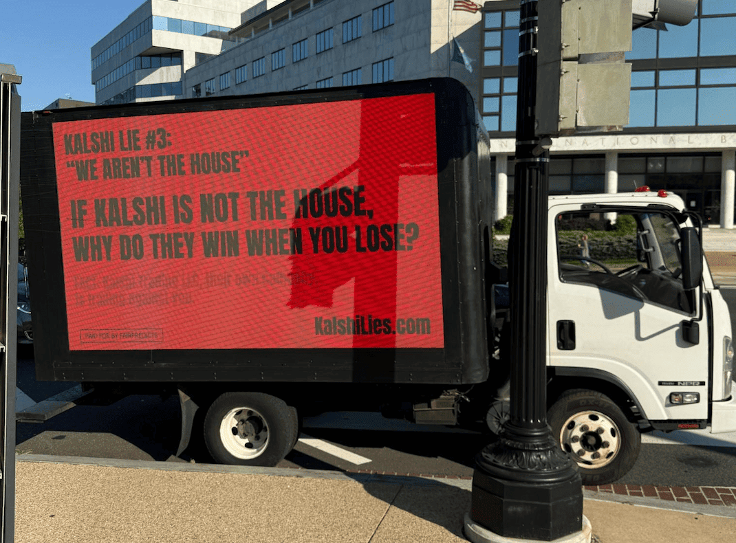 New Anti-Kalshi Group Launches DC Ad Blitz Ahead of Senate Hearing