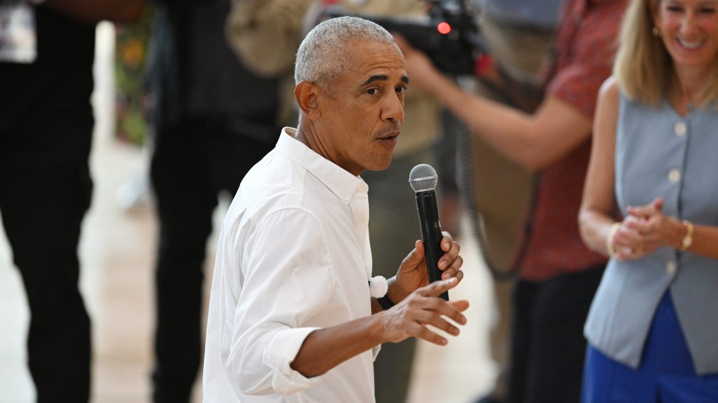 Obama launches Audible podcast on books that shaped his worldview