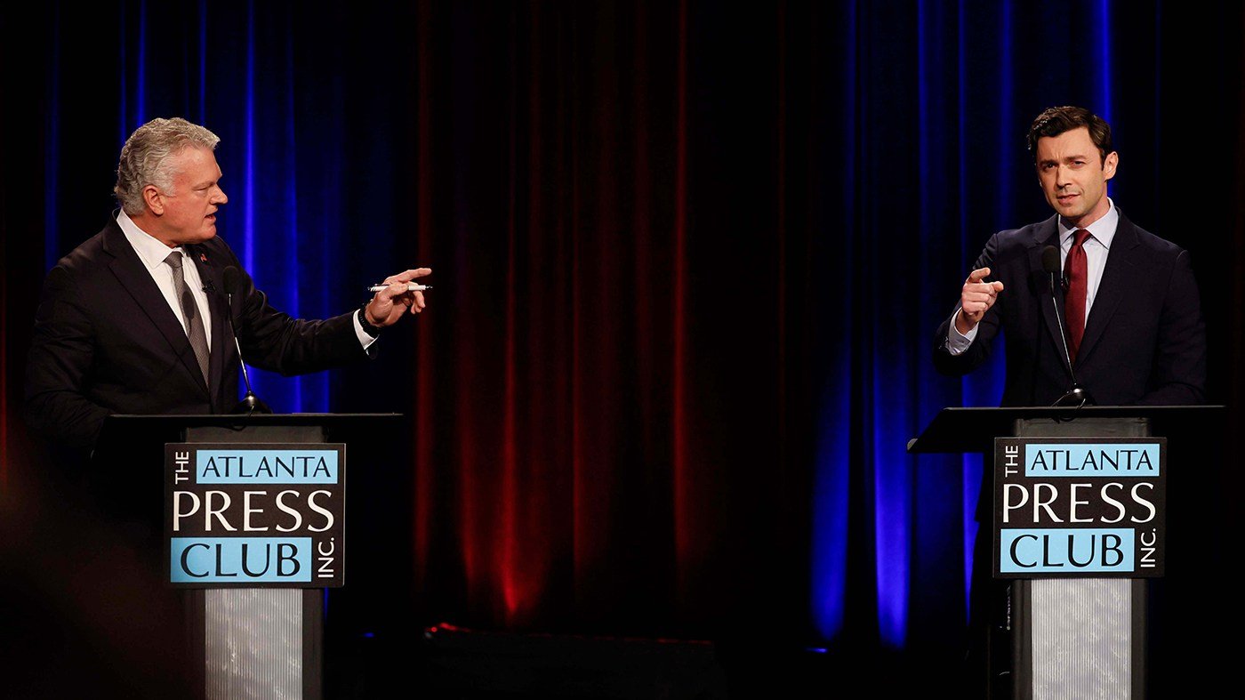Ossoff Holds Double-Digit Edge in Georgia Senate Race, New Poll Shows