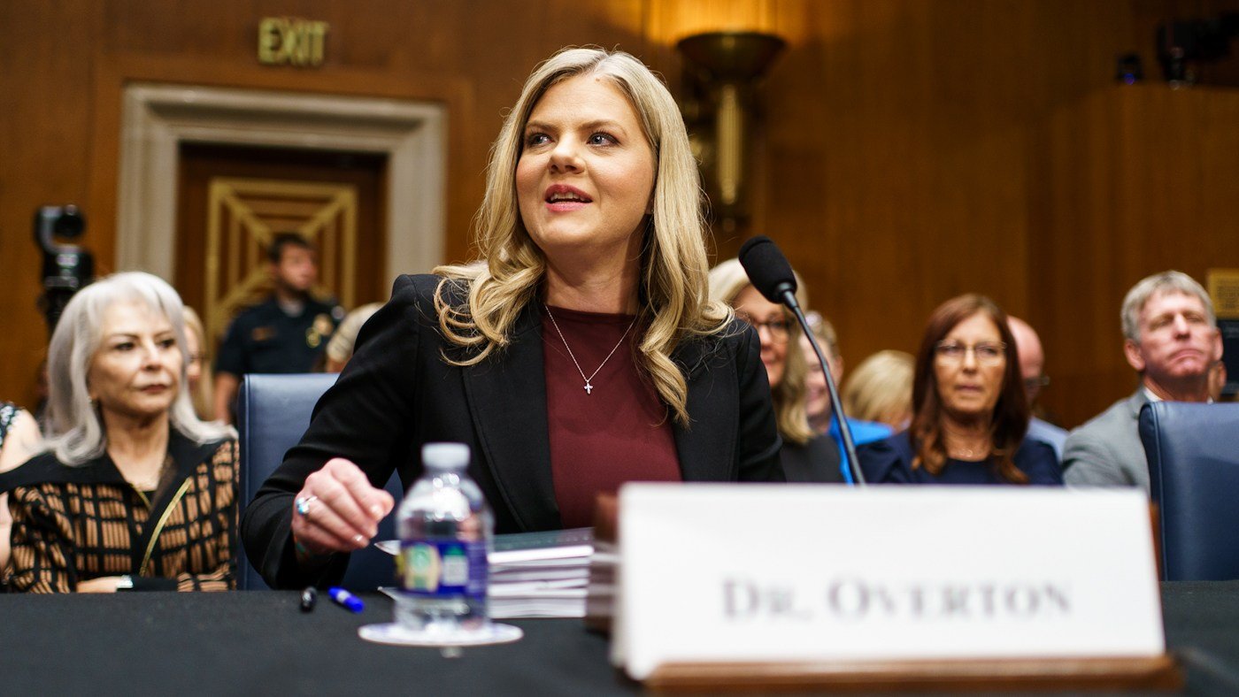 Overton Sidesteps Vaccine, Abortion Queries in FDA Confirmation Hearing