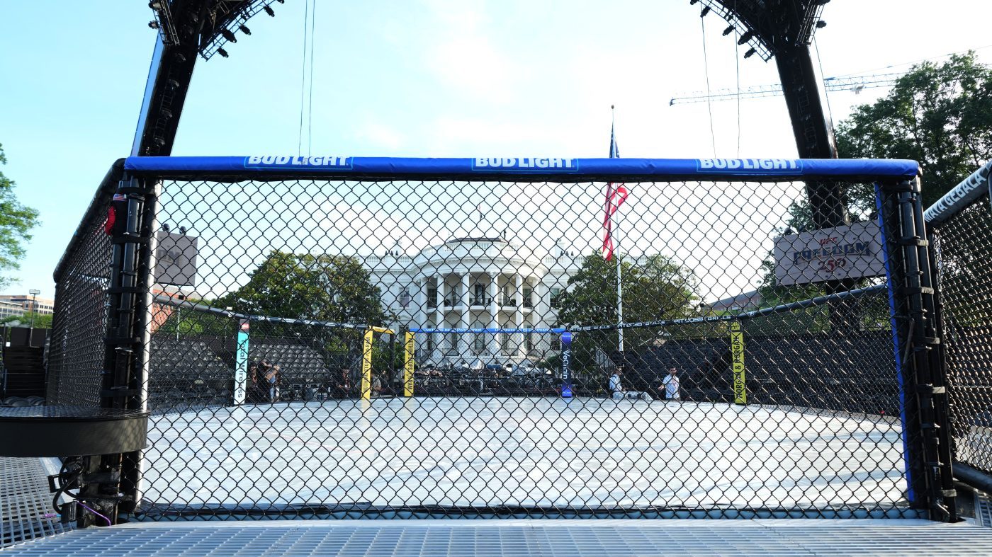 Poll: Only 16% Back Trump Hosting UFC Event at White House