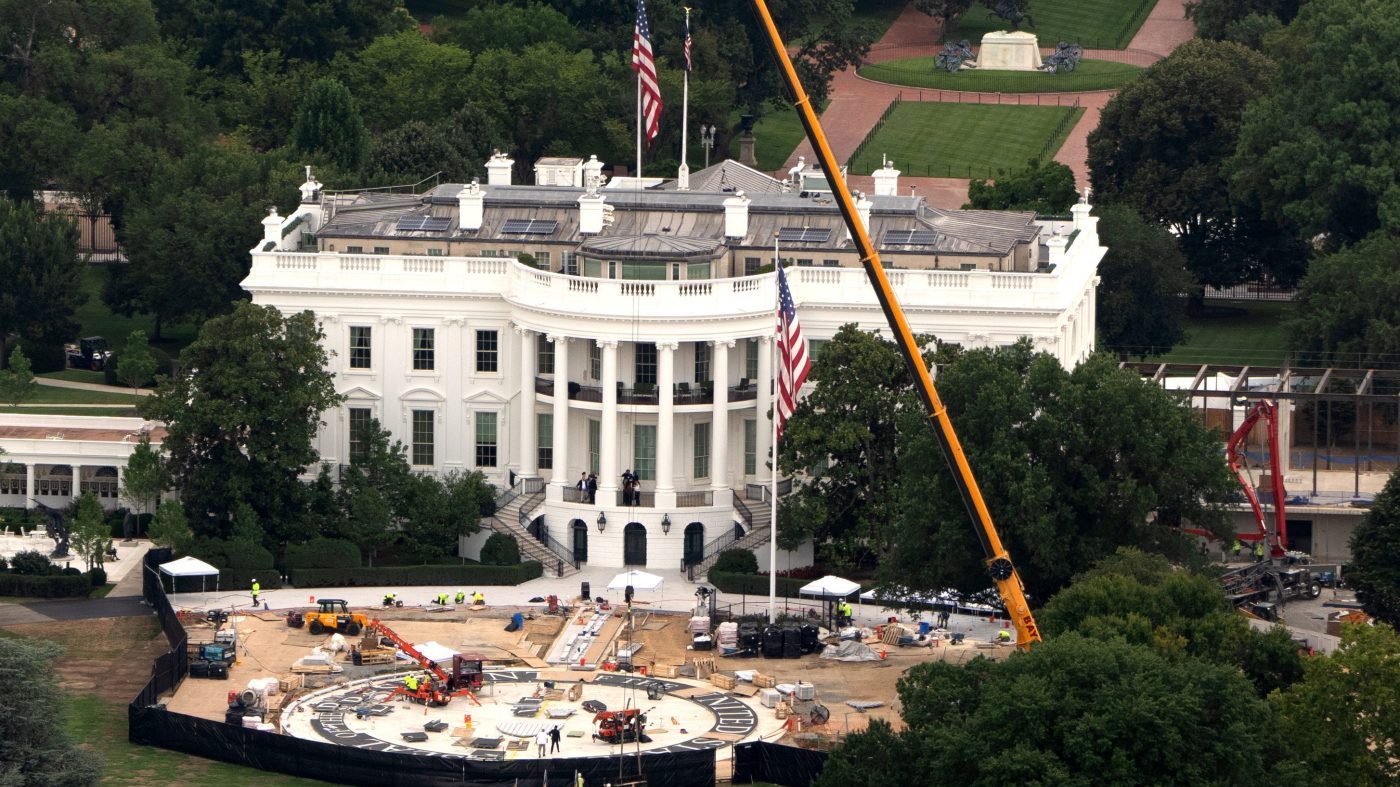 Preservationists ask Supreme Court to block White House ballroom build