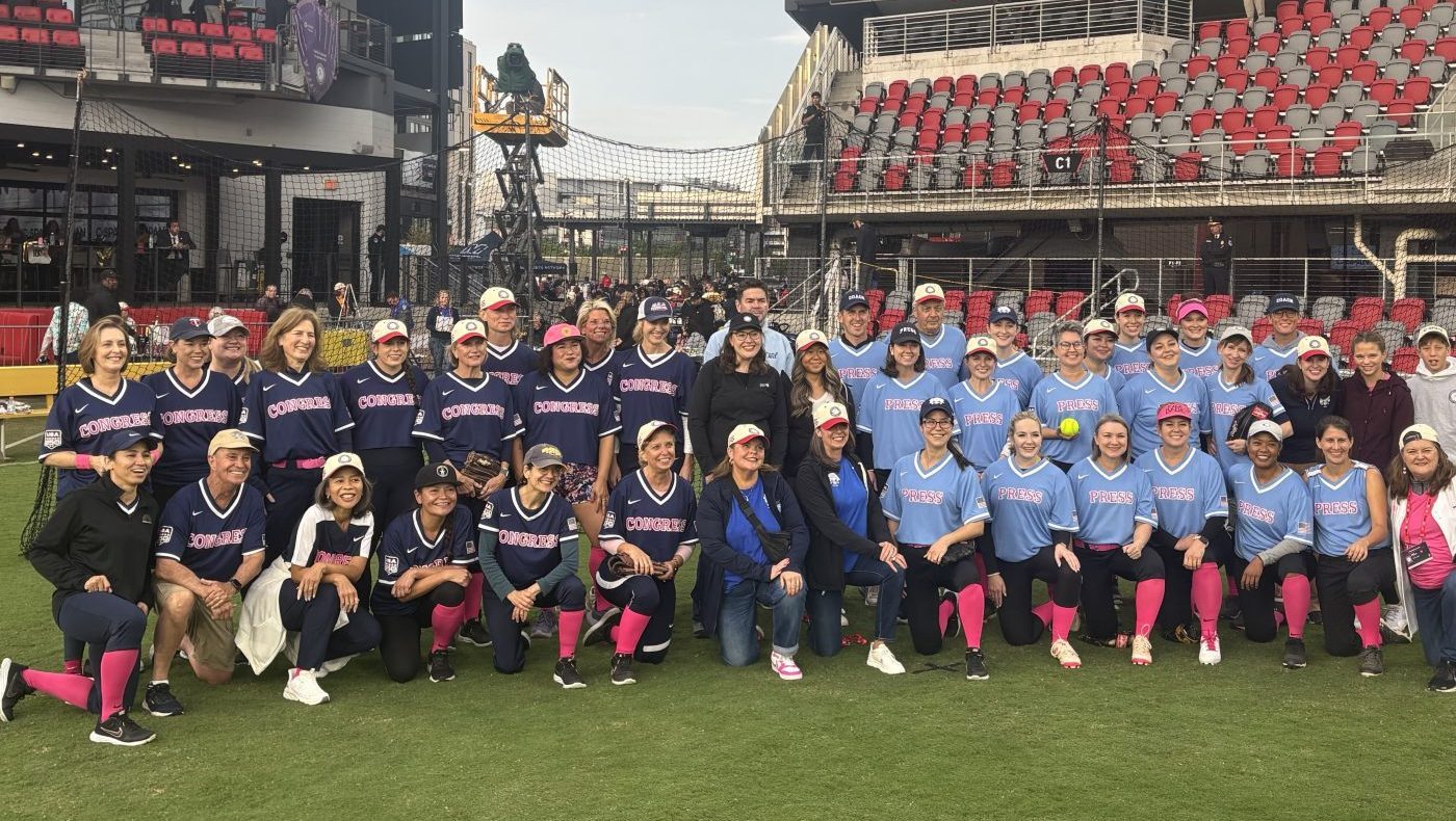 Press Corps Tops Lawmakers in Record-Setting Congressional Softball Showdown